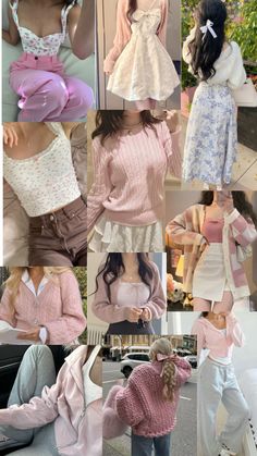 Casual Coquette Style, Casual Romantic, Girlish Style Outfits, Soft Romantic Style Outfit, Warm Coquette Outfit, Romantic Type Outfits, Romantic Girly Outfits, Soft Romance Aesthetic Outfits, Modern Princess Core Outfits