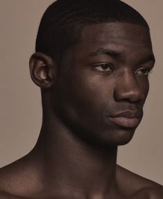 Skintone References, Reference Photos Dark Skin, 100 Heads Board, Dark Skinned Reference, Dark Skin Reference Photo, Dark Skin Reference, Afro Reference Photo, Black Portrait Reference, Dark Skin Tone Reference