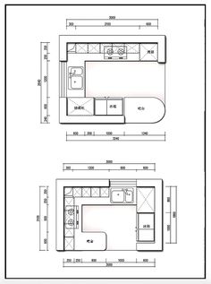 the floor plan for a kitchen and living room