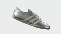 adidas Tokyo Shoes - Silver | Free Shipping with adiClub | adidas US Adidas Chrome Shoes, Adidas Chrome, Silver Mexico 66, Silver Adidas Sneakers, Adidas Metallic Sneakers, Silver Adidas, Adidas Taekwondo Shoes Silver, Chrome Sambas, Adidas Samba Metallic Sneakers