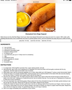 an image of some food that is on the menu