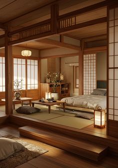 Shop on eBay. #ad
Experience tranquility in this inviting Japanese-style bedroom, featuring traditional tatami mats, elegant shoji screens, and a minimalist low bed. Soft, warm lighting from paper lanterns creates a calming ambiance, highlighting the simple yet profound beauty of Japanese interior design. Accents of natural wood and subtle decor enhance the peaceful, zen atmosphere, perfect for relaxation and mindfulness. #JapaneseBedroom #ZenDesign #TatamiRoom #ShojiScreens #MinimalistBedroom #TranquilSpace #TraditionalJapanese #InteriorDesign #CalmAesthetic #AsianInspired Japanese Room Bedrooms, Japanese Home Aesthetic, Japanese Bedroom Aesthetic, Japanese Room Aesthetic, Japanese House Interior, Japanese Hotel Room, Traditional Japanese Bedroom, Japanese Bedroom Design, Japan Room