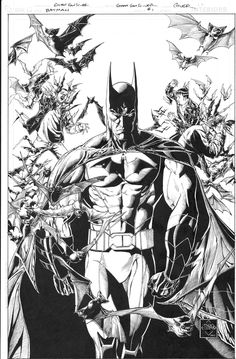 the cover to batman's new 52, drawn by joe bagley and penciled by mark waison