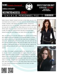 an image of the avengers movie character information card for captain america 2, which is being used