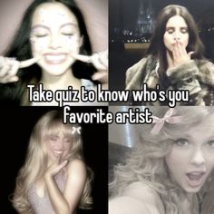 Sabrina carpenter, Taylor Swift, Olivia Rodrigo, Lana Del rey, singer, quiz, favorite artist