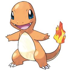 a drawing of a cartoon character holding a fire