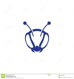 an abstract logo with the shape of a man's head and two hands holding each other