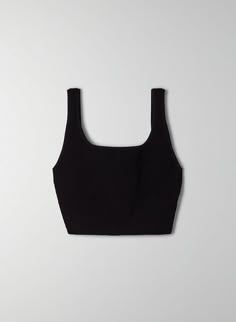 Sculpt Cropped Tank Top, Ribbed Knit Crop Top Tank, Rib Knit Crop Tank Top, Seamless Knit Crop Tank Top, Aritzia Sculpt Knit Tank Outfit, Aritzia Ribbed Tank, Aritzia Ribbed Crop Top, Aritzia Crop Top, Aritzia Sculpt Knit Top
