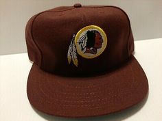 @! 1990s WASHINGTON REDSKINS VINTAGE CAP HAT (NOT... Vintage Cap, Man Hat, Caps Hats, Baseball Hats, Hats