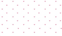 a white background with pink hearts on it