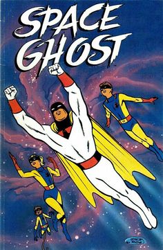 the cover to space ghost comic book