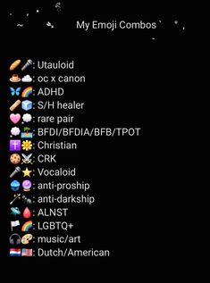 an image of the emoji combos menu