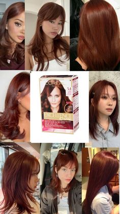 Ginger Hair Dyed, Copper Brown Hair Color, Youthful Hair, Ginger Hair Color, Hair Tint, Hair Color Auburn, Hair Inspiration Short, Light Hair Color, Pretty Hair Color