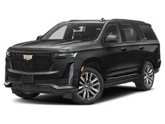 the new cadillac suv is shown in black