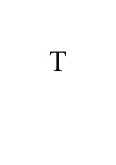 a black and white photo of the letter t