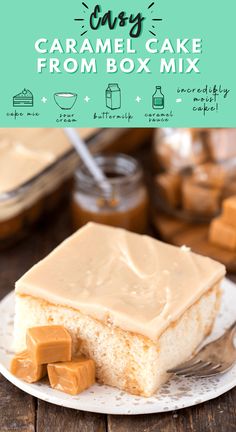 a close up of a cake on a plate with marshmallows next to it