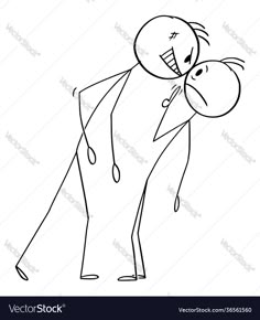 a man is kissing his girlfriend in black and white line art style on a white background