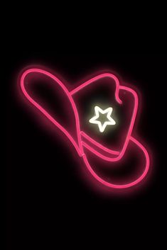 Echo Neon Cowgirl Hat Neon Sign | Urban Outfitters Brand Sale, Neon Cowgirl, Neon Cowboy, Cowgirl Aesthetic, Pink Cowgirl, Men's Shoes Accessories, Women Men Shoes, Cowgirl Hats, Led Neon Signs