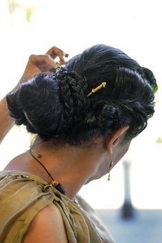 Pompeii Hairstyle, Old Roman Hairstyles, Roman Empire Hairstyle, Ancient Rome Hairstyles, Ancient Roman Hairstyles, Ancient Rome Women Hairstyles, Roman Womens Hair, Female Roman Hair, Ancient Roman Braids