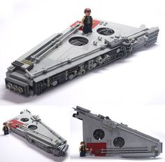 Millennium Falcon Left Mandible WIP | Some more work done on… | Flickr Starwars Millenium Falcon, Lego Falcon Moc, Lego Millennium Falcon Mid Size, Mid Size Lego Millennium Falcon, Lego Millennium Falcon Model, Mini Millennium Falcon Lego, Inside Lego Millennium Falcon, Midscale Millennium Falcon Lego Moc, Custom Lego Millennium Falcon