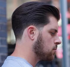 Brushed Back Taper, Cortes De Cabello Medio Hombre, Military Haircut Ideas, Degradado Cabello Hombre, Cortes De Cabello Hombre 2020, Corte Cabello Hombre 2020, Cortes Para Hombre 2020, Corte De Cabello Hombre 2020, Military Haircut For Men