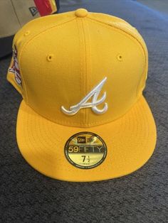 Bone 59FIFTY 🔱 Fitted Hats Aesthetic, Atlanta Hat, Atlanta Fitted Hat, Atlanta Braves World Series Hat, Custom Atlanta Braves Hat, Atlanta Braves 47 Brand Cap, Atlanta Fitted Cap, Atlanta Braves Baseball Cap, Atlanta Braves 59fifty Fitted Hat
