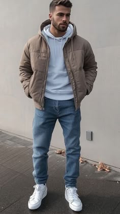 Casual Outfits Christmas, Herren Style, Guys Fashion Casual, Style Outfits, Fall Outfits Men, Стильные Мужчины, Mens Style Guide, Men Stylish Dress, Winter Outfits Men