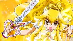 Princess Peace Glitter Force Gif, Pixel Art Glitter Force Gif, Yellow Sparkle Gif, Pixel Gif Png Glitter Force, Glitter Force Transformation Gif, Yellow Glitter Gif, Glitter Peace Gif, Precure Pixel Gif Glitter Force, Glitter Breeze Gif