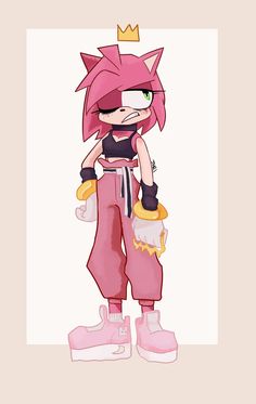 an image of a cartoon character in pink