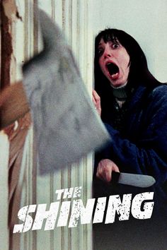 a woman is screaming while holding a knife