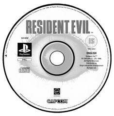 the cd cover for resident evil