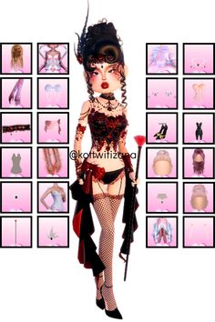 #lingerie #black #red   This skin was made in freeplay mode!  Gamepass: - +6 items - VIP Jazz Night Dress To Impress, Dti Red Carpet Outfit, Casino Night Dress To Impress Vip, Dti Freeplay Outfits, Dti Bodysuit, Dress To Impress Noche De Casino, Dti Drag Theme, Cinematic Couture Dress To Impress, Black Lace Dress To Impress