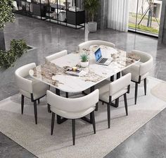 New in🤷🏽‍♀️📌. Six seater contemporary dining set. Classy dining set,very comfortable and beautiful. #taposhinteriors Dining Room Design 6 Seater, 8 People Dining Table, 6 Chair Dining Table, Dining Table For 6 People, Six Seater Dining Table Modern, Six Seater Dining Table, 8 Seater Dining Table Set, Dining Table 6 Seater, 6 Seater Dining Table For Small Space