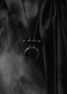 Powerful Occult Jewelry, Symbolic Black Jewelry For Ceremonial Use, Spiritual Black Jewelry, Elegant Black Jewelry For Rituals, Necromancer Jewelry, Black Jewelry For Rituals And Festivals, Necromancer Necklace, Luxury Black Spiritual Jewelry, Black Warrior Style Jewelry As Gift