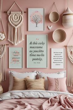 DIY wall art and decor ideas for bedrooms, living rooms, and cozy home corners on a budget. 🎨🛋️