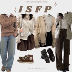 Isfp Fashion Style, Isfp Outfits, Istp Aesthetic Clothes, Introvert Fashion Style, Isfj Outfits, Isfp Fashion, Isfp Clothing Style, Esfp Outfits, Isfp Style