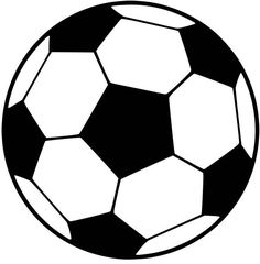 a soccer ball that is black and white, with no lines on the bottom half