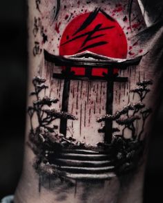 ⛩ . . . Done w/ @fkirons @kwadron @radiantcolorsink Sponsored by @redlinetattoosupply @tattoo4everskincare . . . #tattoo #tattoos #japanesetattoo #japantattoo #tattooed #art #artist #realism #realistictattoo Japanese Gate Tattoo, Japanese Shrine Tattoo, Japanese Torii Gate Tattoo, Torii Gate Tattoo Design, Torii Gate Tattoo, Japan Tattoo Ideas, Japanese Torii Tattoo, Temple Tattoo Japanese, Japanese Tattoo Temple