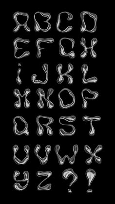 the letters and numbers are drawn with white paint