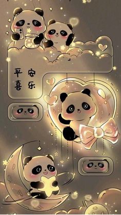 3d Wallpaper Cute, Desain Quilling, Cute Iphone Wallpaper Tumblr, Cute Panda Wallpaper, Pretty Wallpapers Tumblr, Cute Galaxy Wallpaper, Iphone Wallpaper Classy, Whatsapp Wallpaper, Cute Mobile Wallpapers