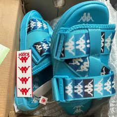 Kappa Slides Size 7 Unisex