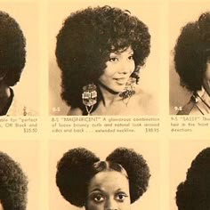 1960s Afro, 60s Hair Style, 60s 70s Hairstyle, Afro Vintage, Black Hair 60s, Late 60s Hairstyles, Black 70s Hairstyles, Short 70s Hairstyles, 60’s Haircut