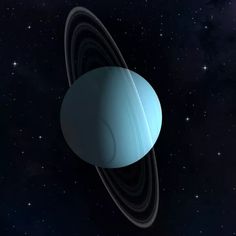 an artist's rendering of the planet saturn