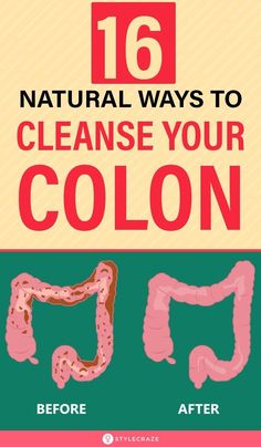 Nature ways to clean colon😎