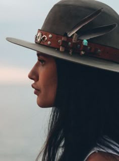 Native American Hats, Native Cowboy Hat, Native American Hat Design, Native Hats, Eagle Feather Hat, Indigenous Cowboy Hat, Indian Hats, Native Pride Hats, Indigenous Feather Hat
