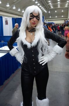 Baltimore Comic Con - Black Cat aka Felicia Hardy Felicia Hardy Costume, Black Cat Marvel Costume, Marvel Black Cat Costume, Black Cat Superhero Costume, Black Cat Comic Costume, Black Cat Felicia Hardy Costume, Black Cat Cosplay Costume, Felicia Hardy Cosplay, Black Cat Cosplay Marvel