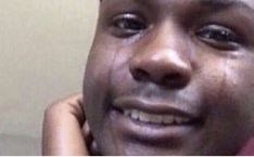 a close up of a person smiling for the camera