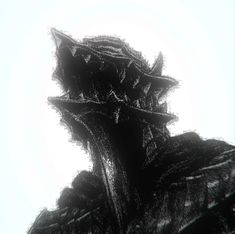 the back side of a black bird's head