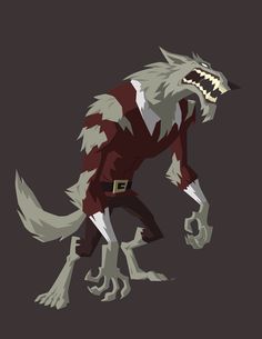 an animal that is standing up with its mouth open