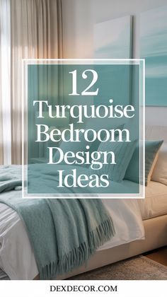 🎨12 Teal Bedroom Design Ideas 🛏️ Dark Teal, White, & Bohemian Bedroom Inspiration